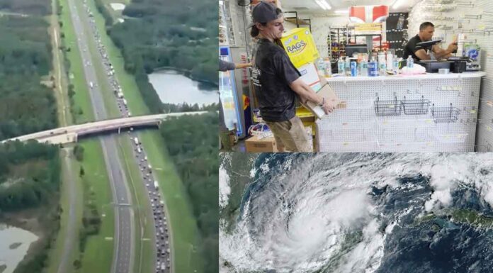 «Φύγετε»: Η μεγαλύτερη εκκένωση της Φλόριντα για τον τυφώνα Μίλτον – «Θα είναι κακοκαιρία-τέρας» (Βίντεο, εικόνες) Ο τυφώνας έχει προειδοποίηση κατηγορίας 5, την υψηλότερη, με κάποιους από τους μετεωρολόγους να ζητούν να δημιουργηθεί και το 6 για τη συγκεκριμένη κακοκαιρία.