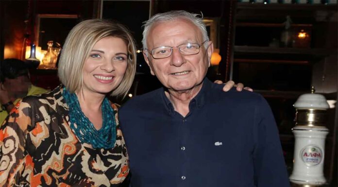 Ραγίζει καρδιές το αντίο της συζύγου του Χαρδαβέλλα – «Έφυγες όπως έζησες, καλό ταξίδι Γίγαντά μου… και στην επόμενη ζωή, μαζί»