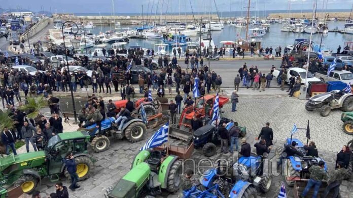 Μεγάλη συμμετοχή στο Παγκρήτιο συλλαλητήριο