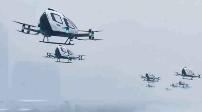 Η Κίνα εξέδωσε τις πρώτες άδειες για ιπτάμενα ταξί – Βίντεο